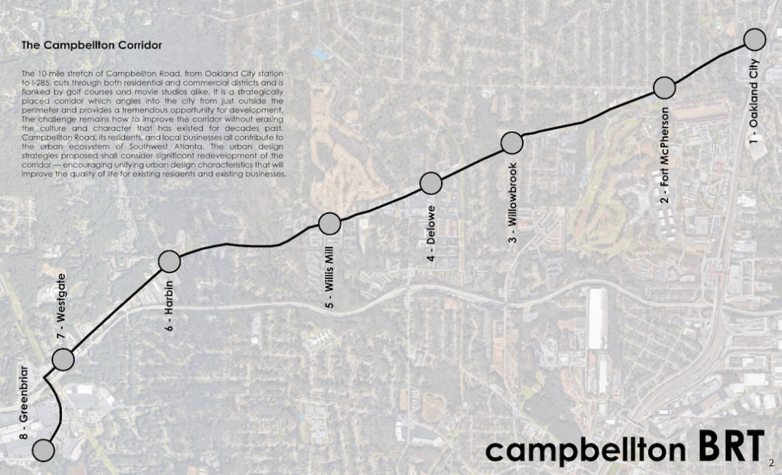 Images How key Southwest Atlanta transit corridor could be reshaped